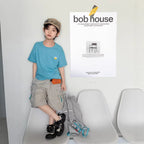 【100-170cm】速乾涼爽帥氣寬鬆撞色五分褲