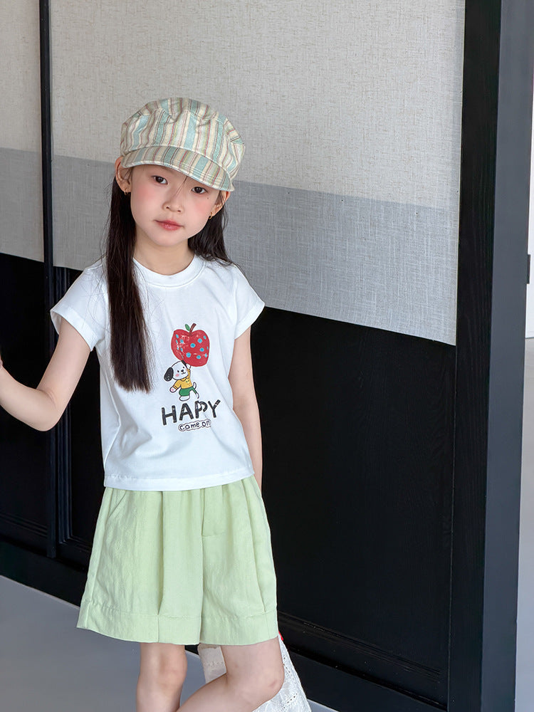 【100-170cm】高品質冰感布料T