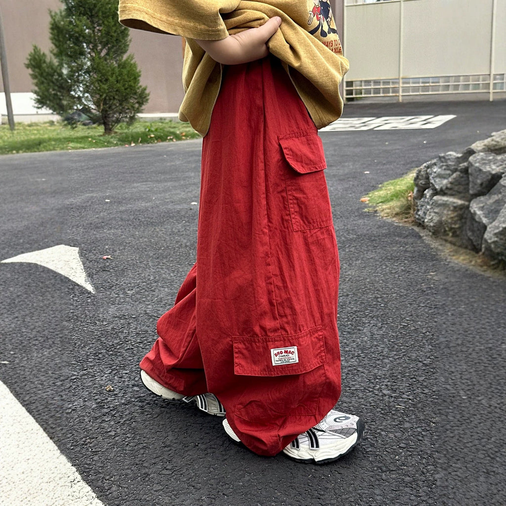 【100-160cm】口袋薄款防蚊褲