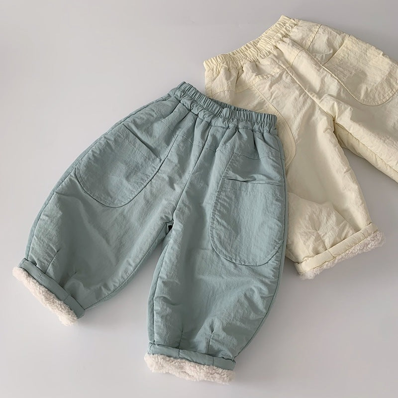 【現貨 130cm】【加絨】運動休閒褲