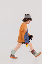 【90-150cm】度假風鏤空針織上衣