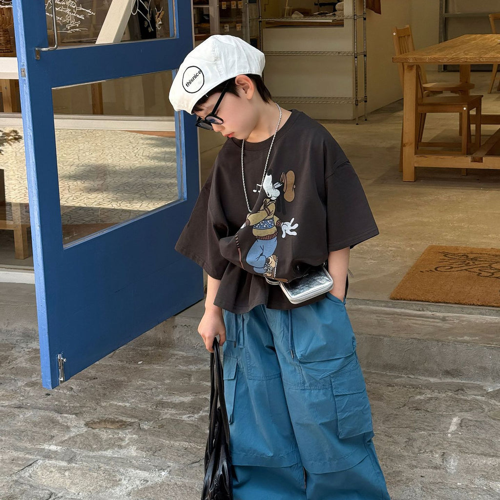 【90-160cm】全棉卡通T