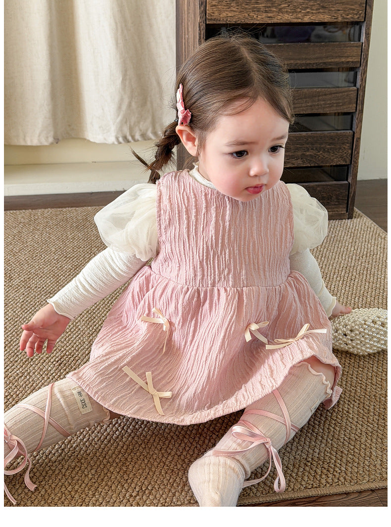 【73-110cm】泡泡袖打底衣 | 公主裙