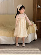 【90-140cm】韓版碎花棉布吊帶裙