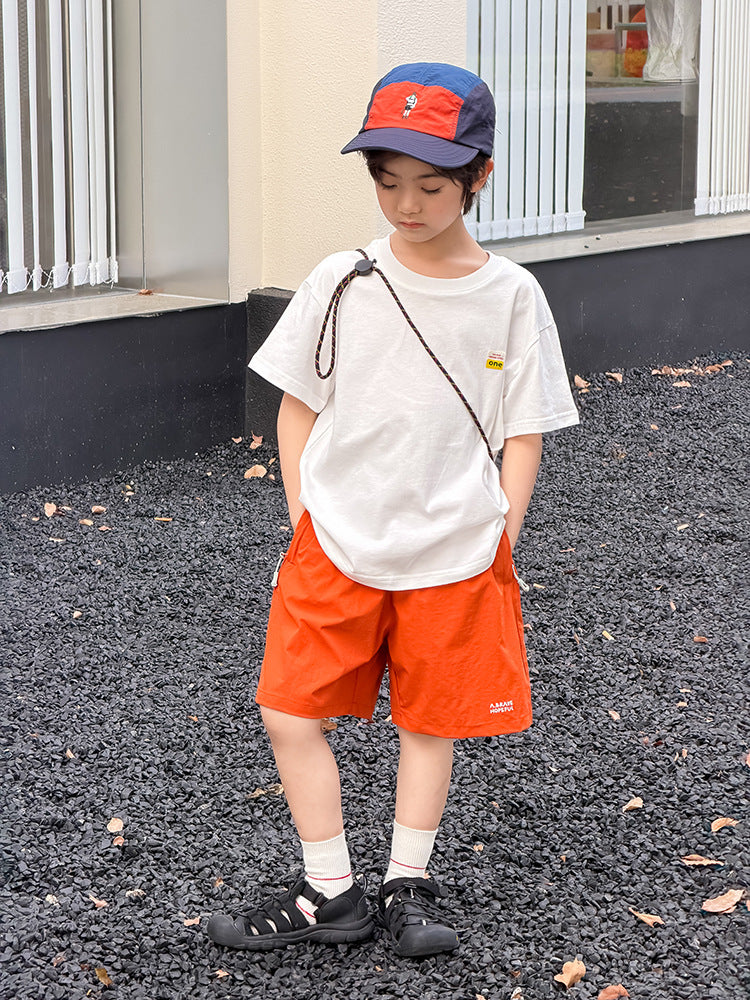 【100-170cm】夏日多色百搭純棉T