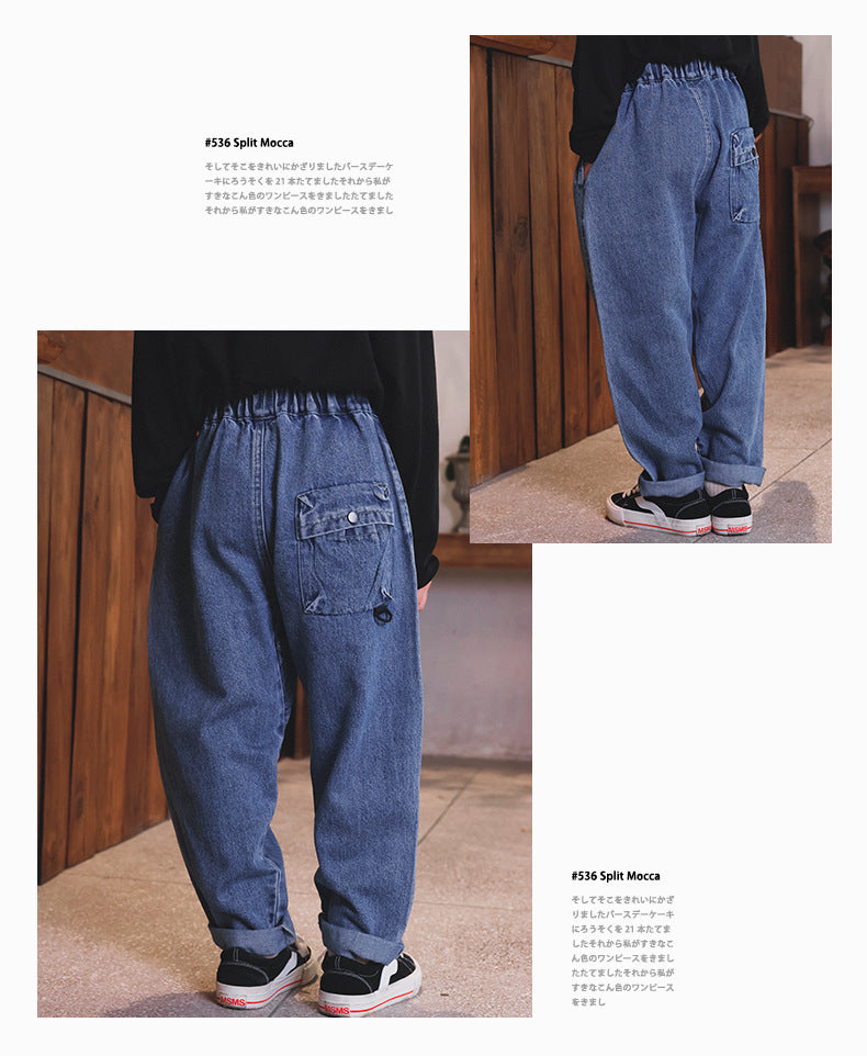 【現貨 110cm】耐磨機能工裝褲