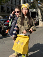 【90-140cm】迷彩連帽刺繡夾克 | 針織短褲