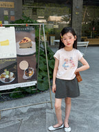 【100-170cm】高品質冰感布料T