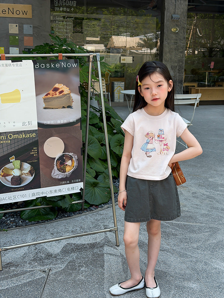 【100-170cm】高品質冰感布料T