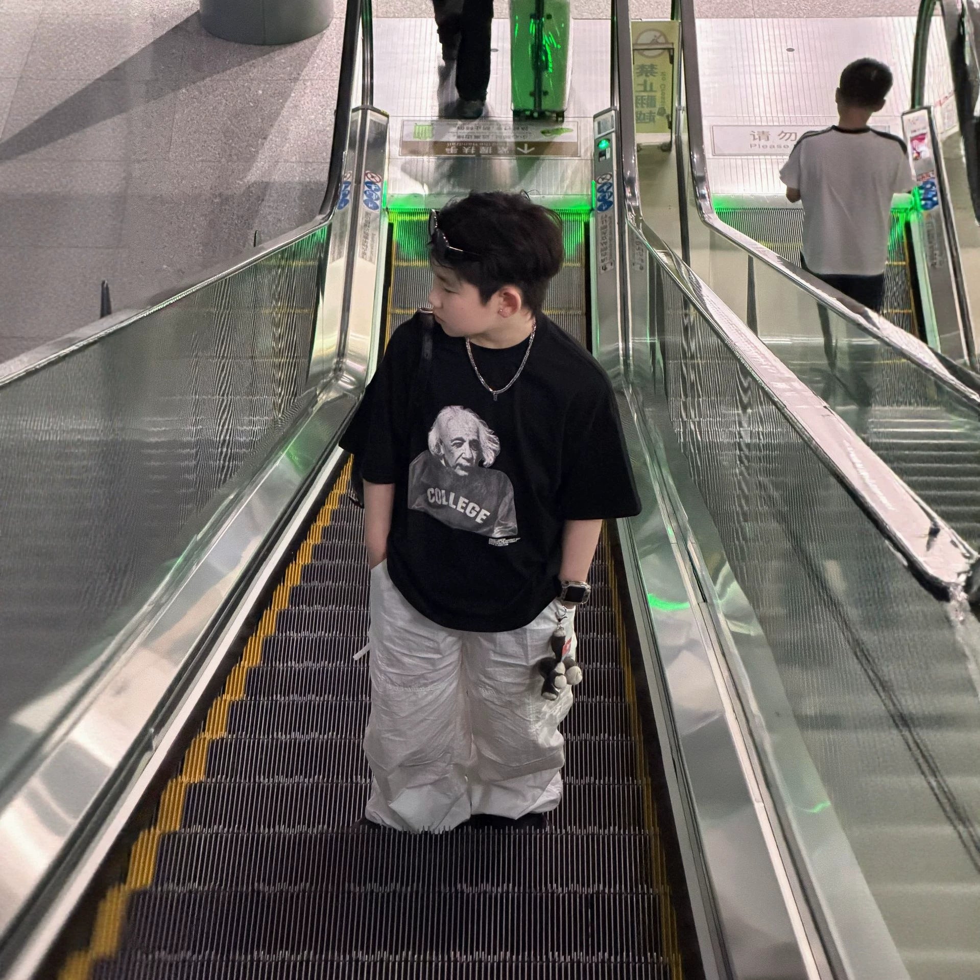 【100-160cm】街頭感愛因斯坦T