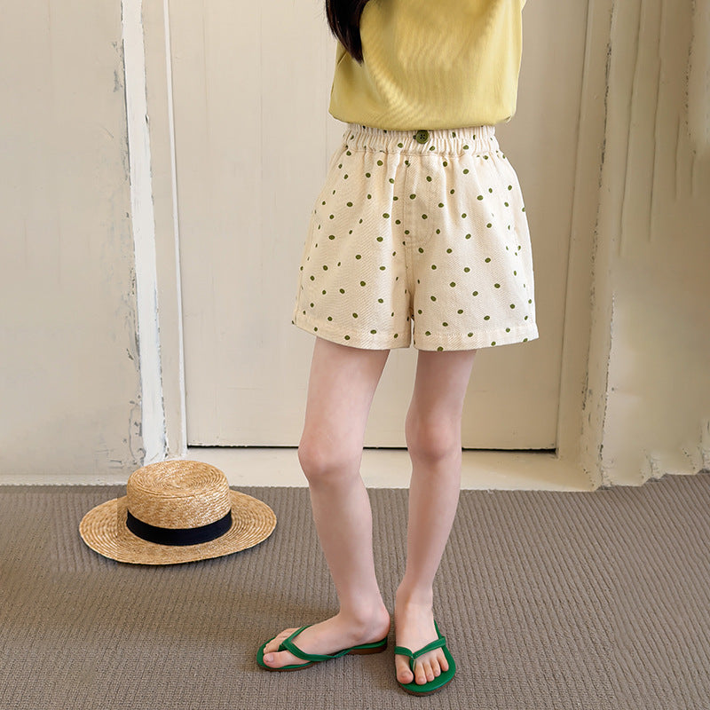 【100-170cm】印花休閒短褲