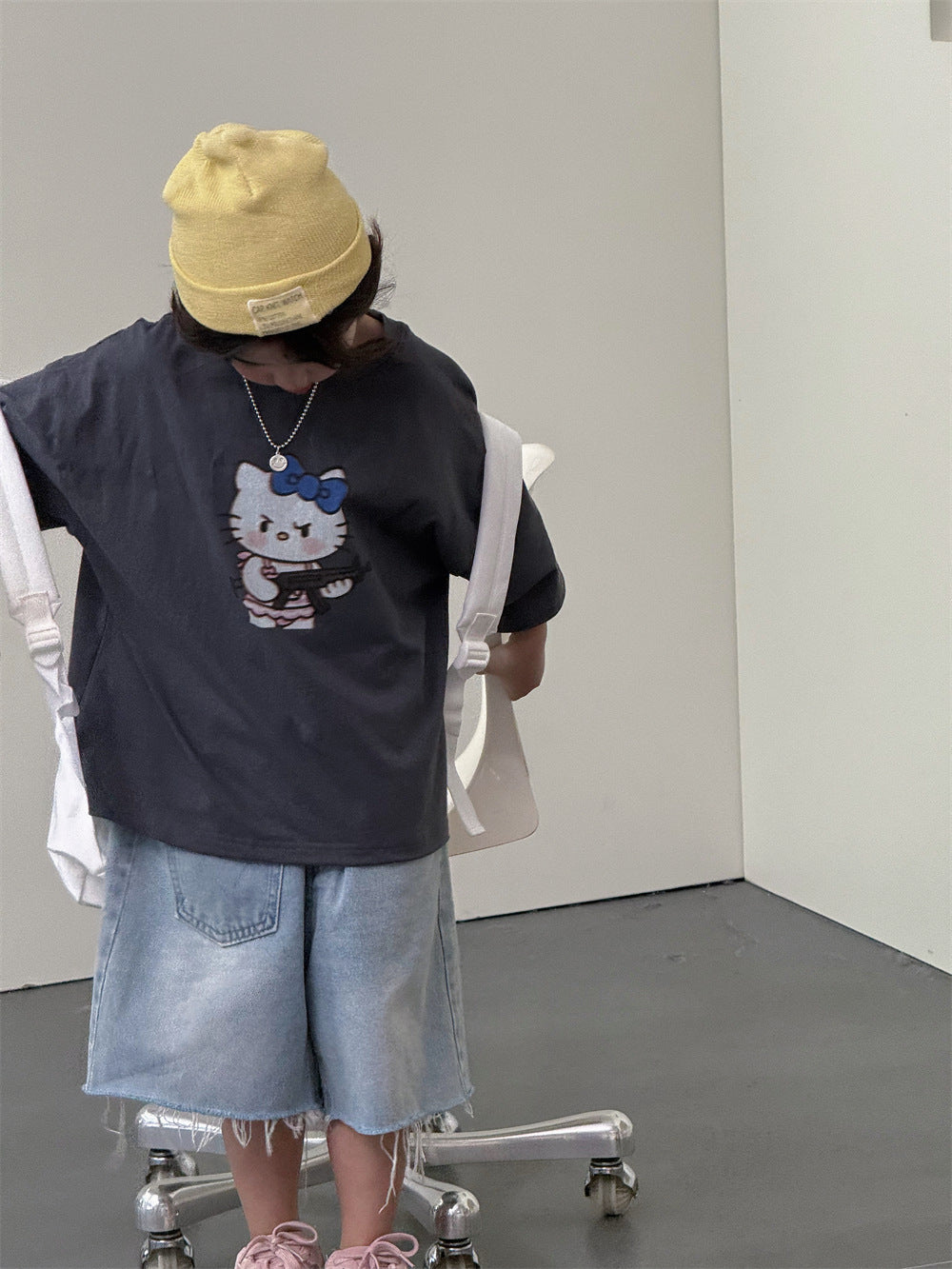 【100-160cm】叛逆KT短袖