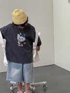 【100-160cm】叛逆KT短袖