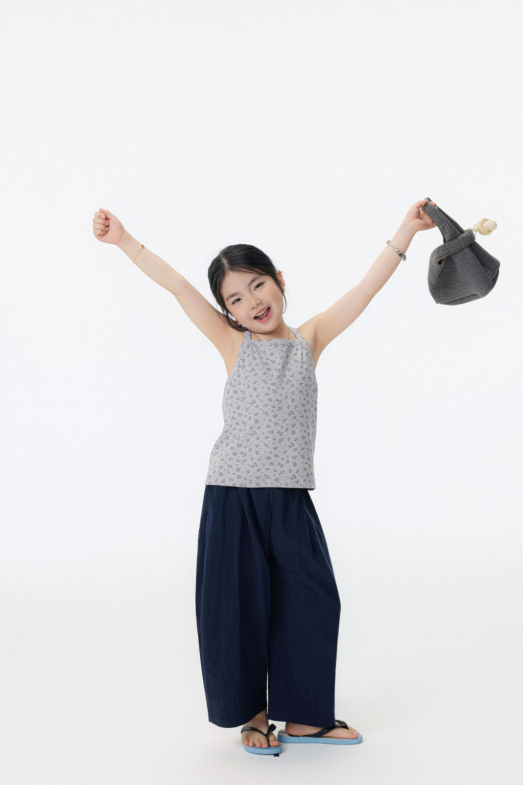 【90-150cm】日系滿印小碎花背心