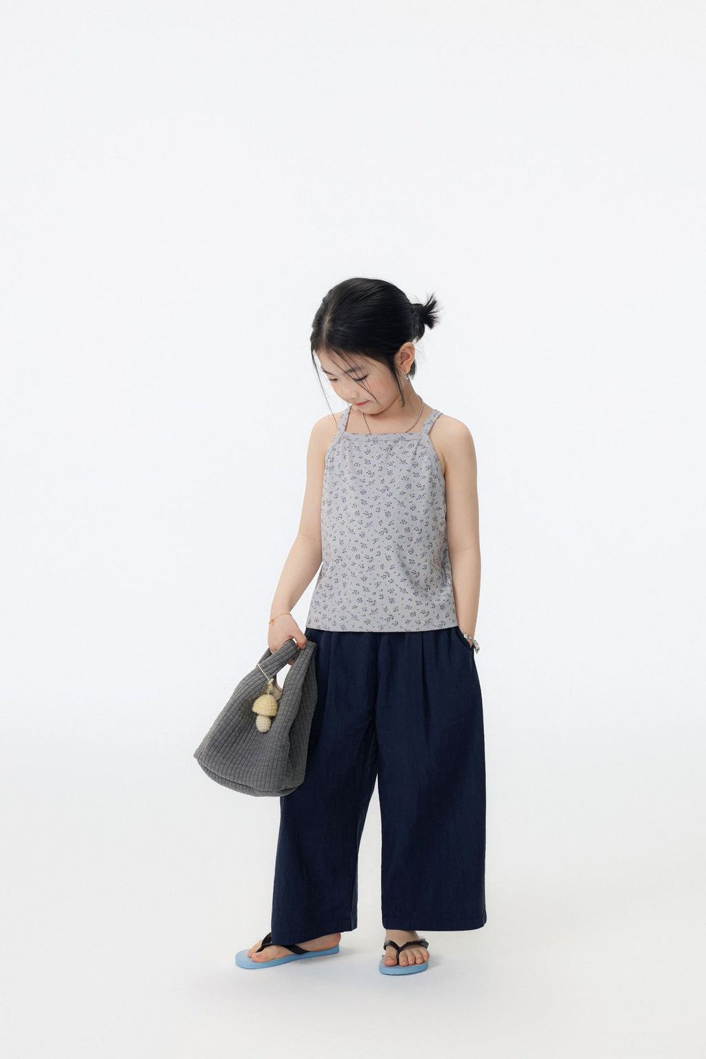 【90-150cm】日系滿印小碎花背心