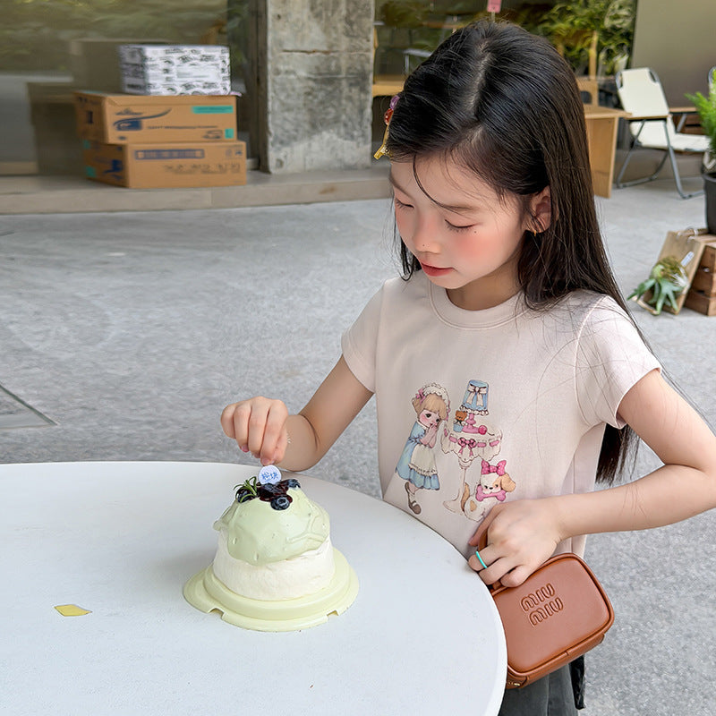【100-170cm】高品質冰感布料T