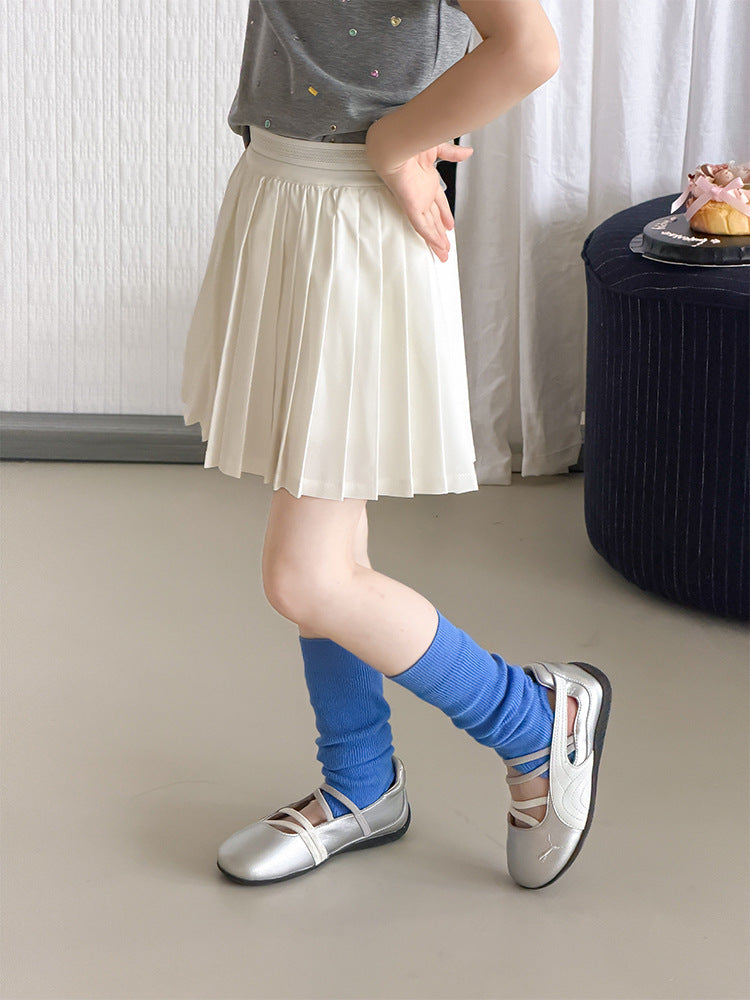 【100-170cm】韓系學院風百褶裙