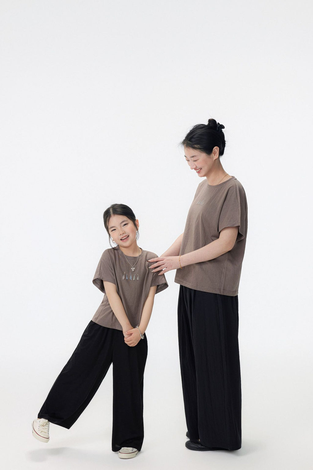 【90-150cm / F】【親子裝】日系動物印花短袖