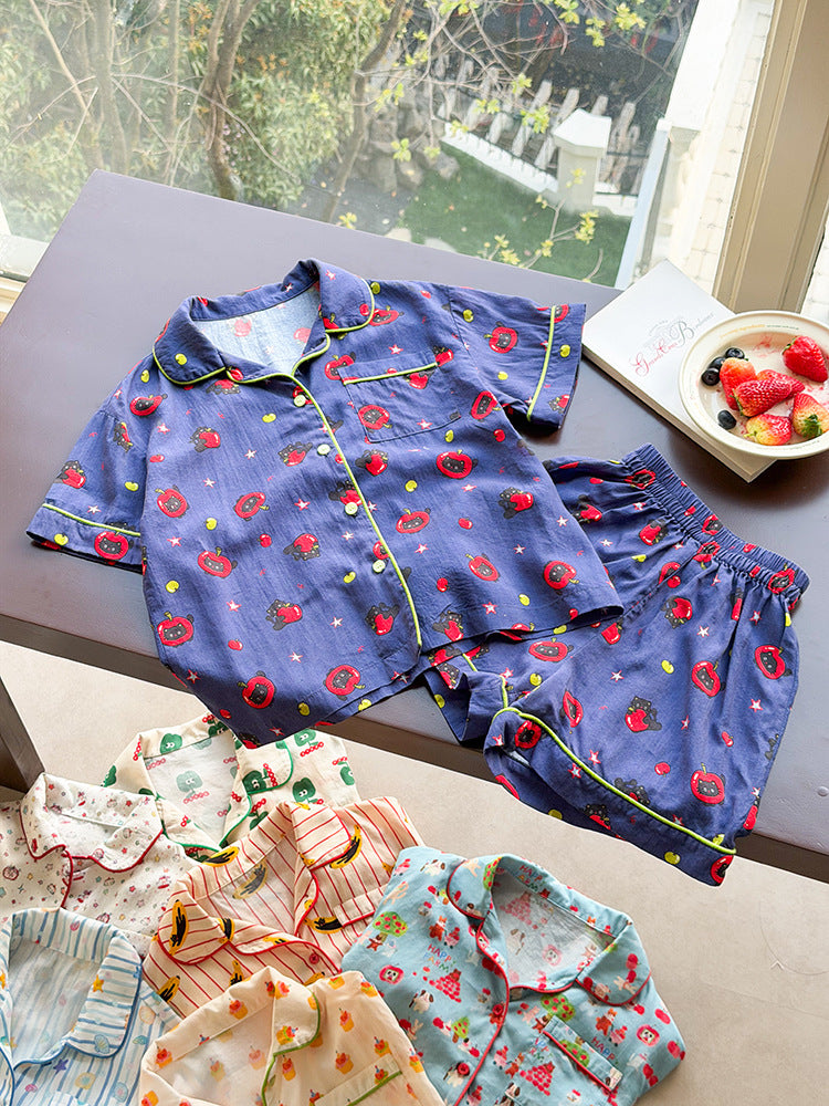 【100-170cm】10色-冰感透氣萊賽爾親膚家居服兩件套