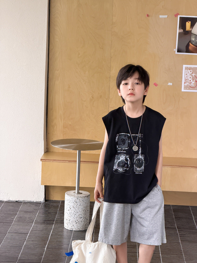 【100-170cm】潮酷寬鬆街感背心