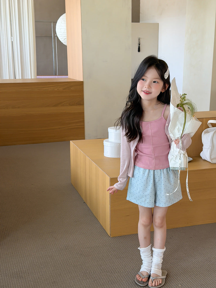 【100-170cm】印花休閒短褲