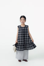 【90-150cm / M.L】【親子裝】日系梭織休閒闊腿褲