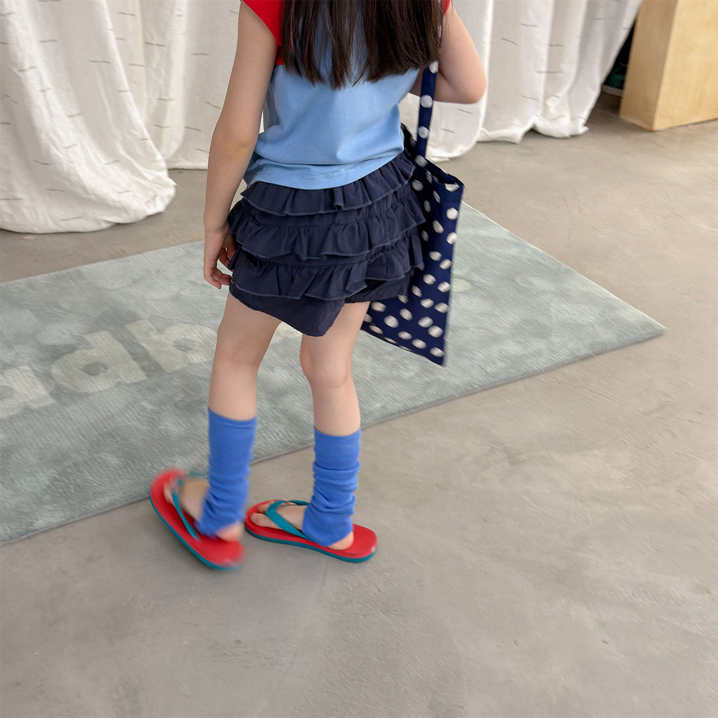 【80-130cm】韓版小蛋糕短褲