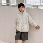 【100-170cm】UPF50+抗UV原紗連帽防曬外套