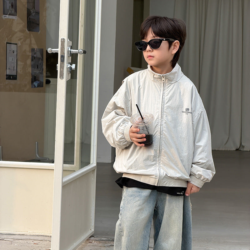 【100-170cm】戶外系列 防風防曬衝鋒外套