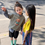 【90-140cm】狗狗短袖疊穿格子襯衫