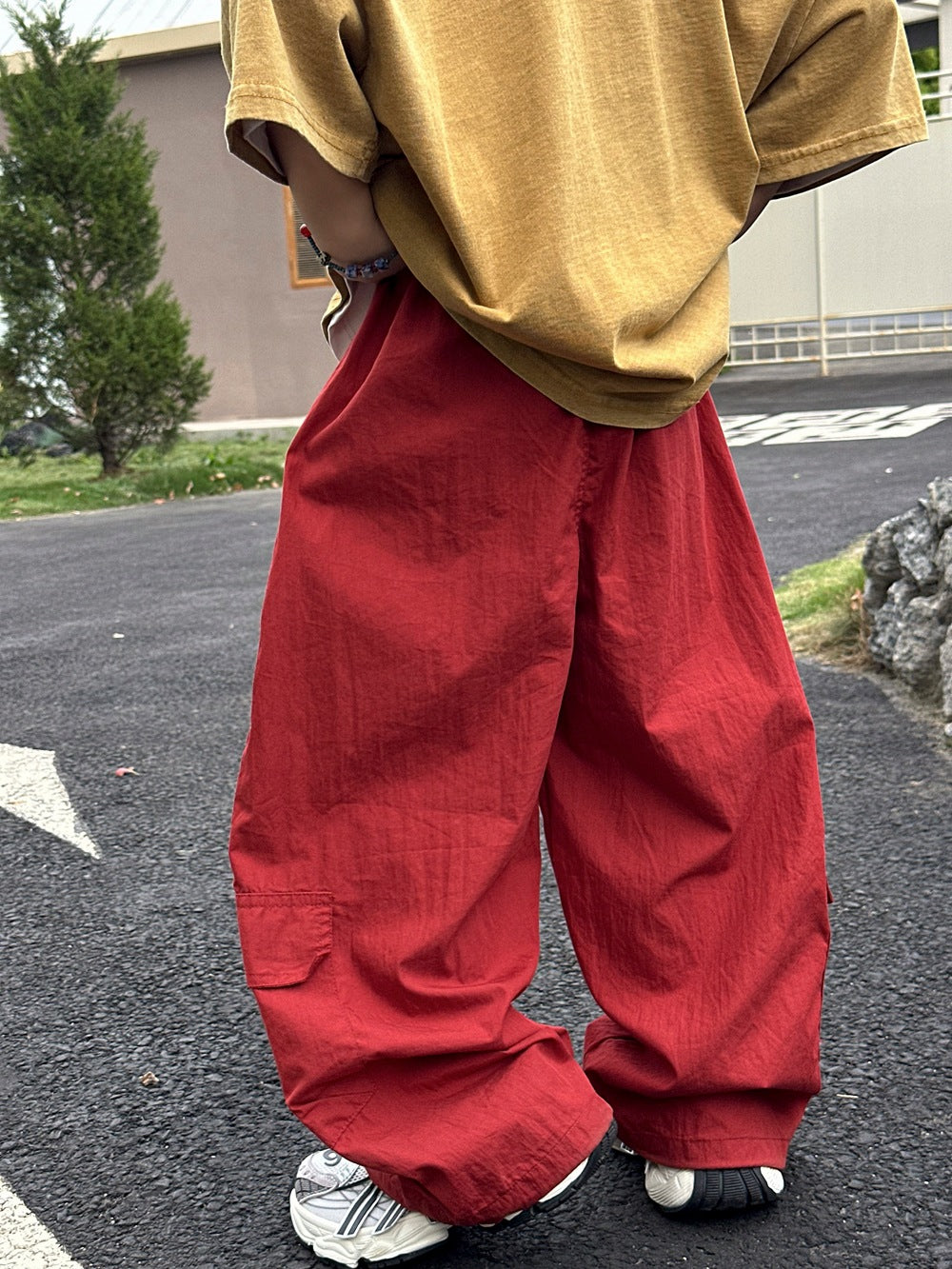 【100-160cm】口袋薄款防蚊褲