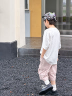 【100-170cm】美式復古狗狗印花T