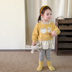 【73-110cm】時髦上假兩件上衣