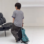 【100-170cm】(3色)全棉時髦雙色織卡通T