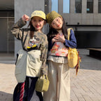 【90-140cm】迷彩米奇 | 馬甲 | 塗鴉T | 裙邊褲