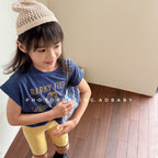 【80-130cm】3色-韓版復古小狗印花T