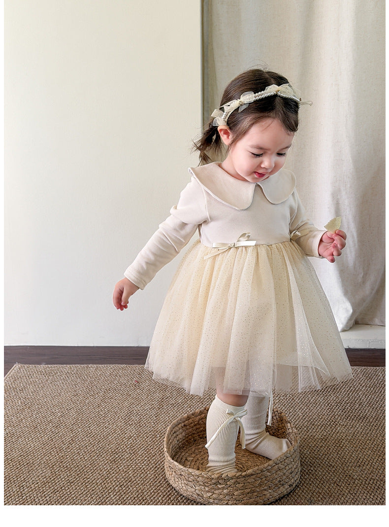 【73-110cm】亮晶晶網紗公主裙