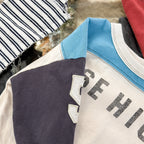 【80-130cm】(3色) 字母長袖T