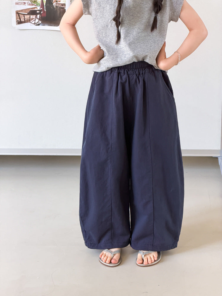 【100-170cm】天然亞麻涼感透氣休閒褲