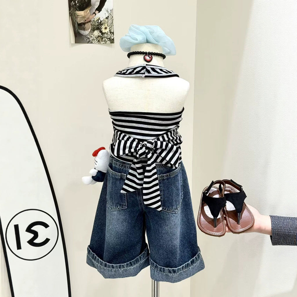 【現貨-130cm】KT條紋背心