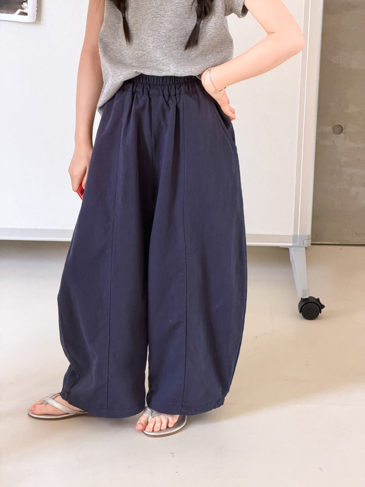 【100-170cm】天然亞麻涼感透氣休閒褲