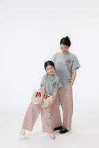 【90-150cm / M.L】【親子裝】日系乾杯印花T