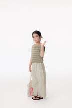 【90-150cm / M.L】【親子裝】日系純色九分蘿蔔休閒褲
