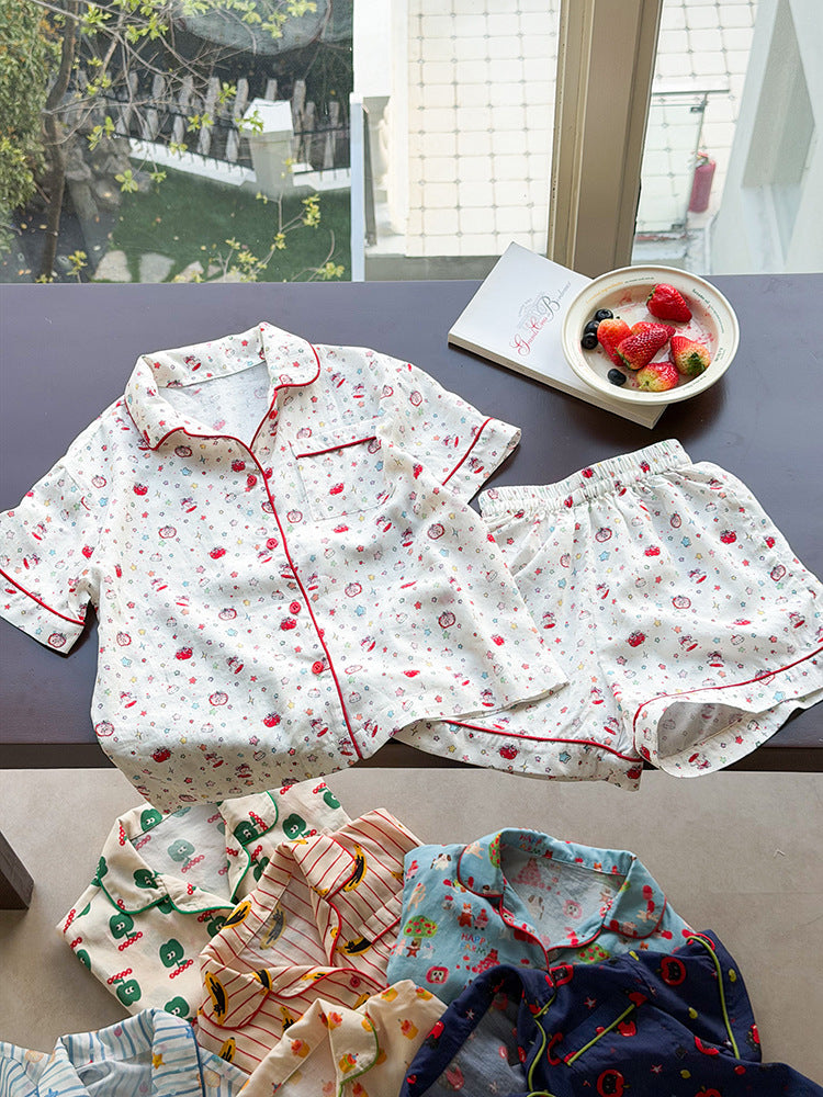 【100-170cm】10色-冰感透氣萊賽爾親膚家居服兩件套