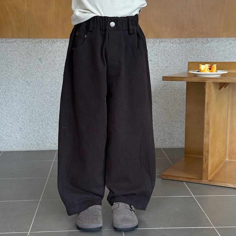 【90-170cm】穿搭神褲 水洗棉休閒長褲