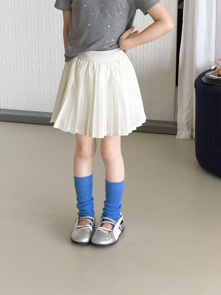 【100-170cm】韓系學院風百褶裙