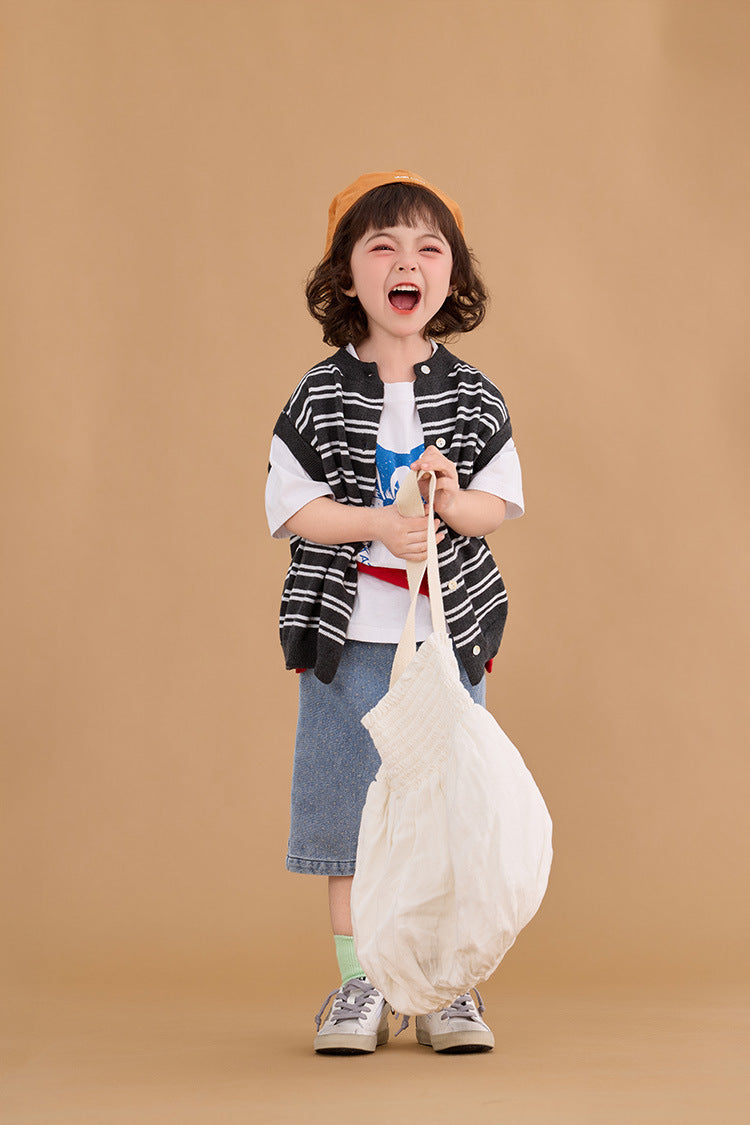 【90-150cm】日系針織背心