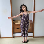 【80-130cm】2色-森系草莓吊帶連身褲