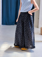【100-170cm】碎花花邊防蚊褲