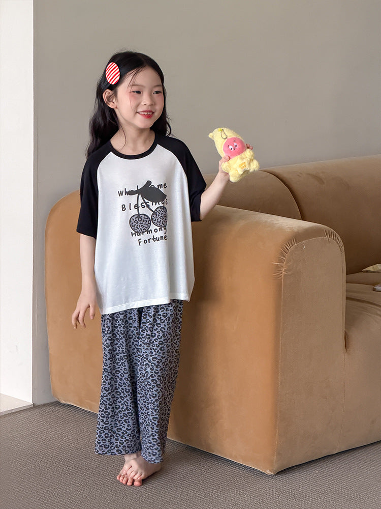 【100-170cm】5色-萊賽爾軟糯垂感彈性居家服套裝